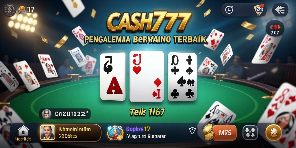 Tampilan menarik dari gameplay Domino di CASH777.